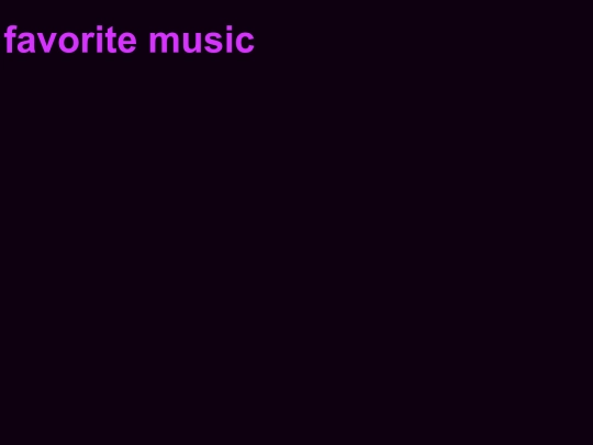 favmusic screenshot