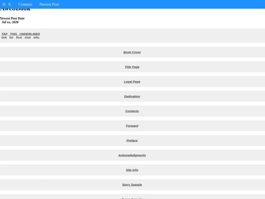 bu/awebbook screenshot