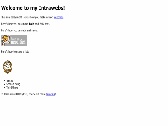 index screenshot