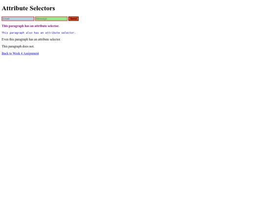 attributeselectors screenshot