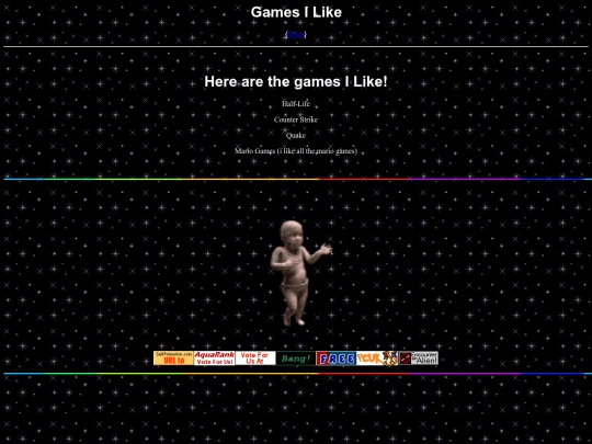Video Games I Like screenshot