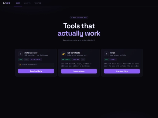 djhub screenshot