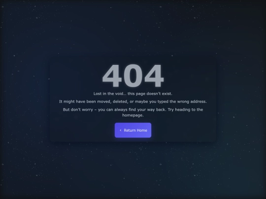 not_found screenshot