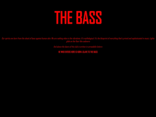 THEBASS screenshot