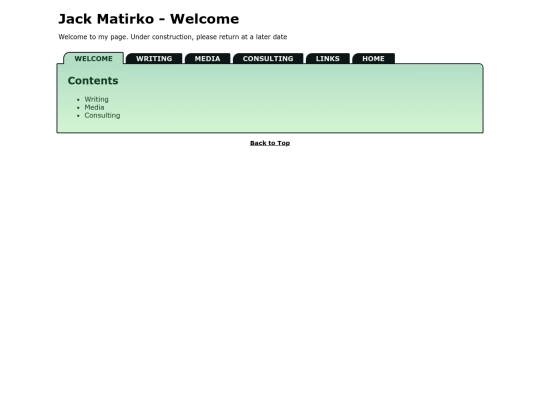 Welcome screenshot