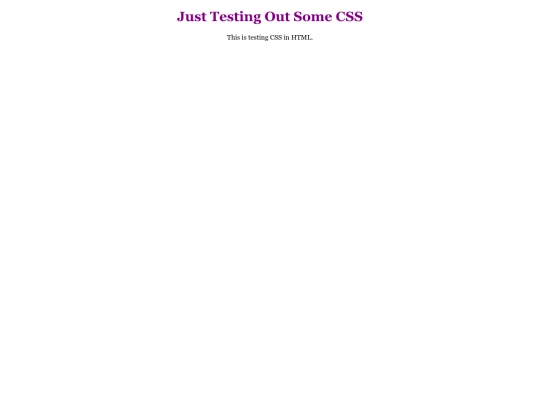 csstest screenshot