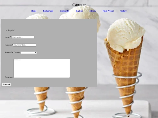contact screenshot