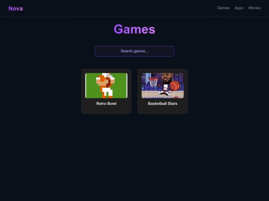 games screenshot