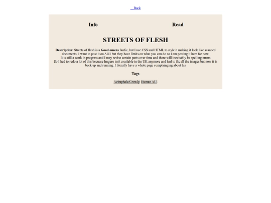 SOF/streetOfFlesh screenshot