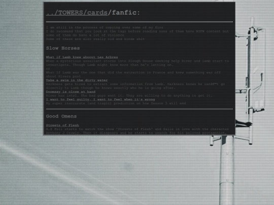 fanfics screenshot