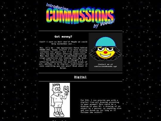 commissions screenshot