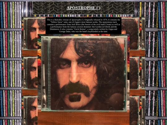 stogie/fz/cd/apostrophe screenshot