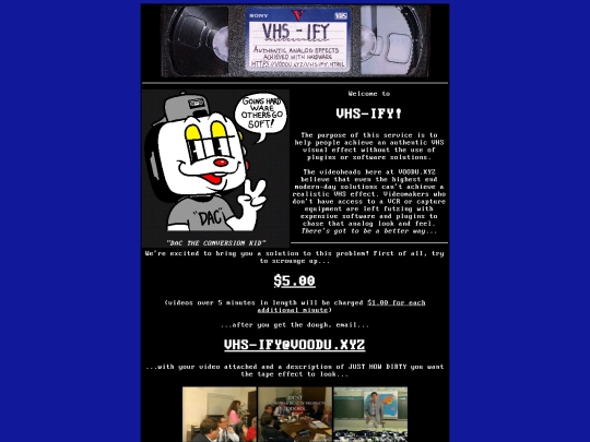 vhsify screenshot