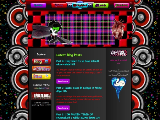 blog screenshot