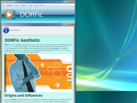 DORFic screenshot