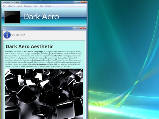 dark-aero screenshot