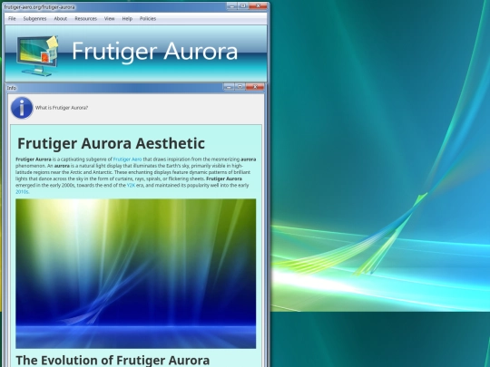 frutiger-aurora screenshot
