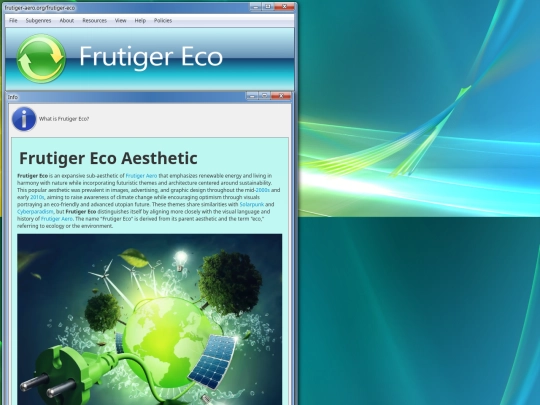 frutiger-eco screenshot