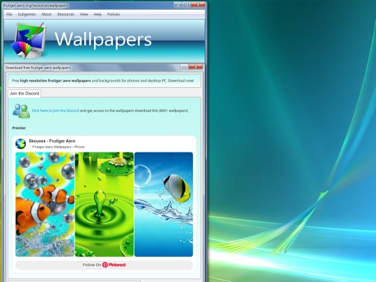 wallpapers screenshot
