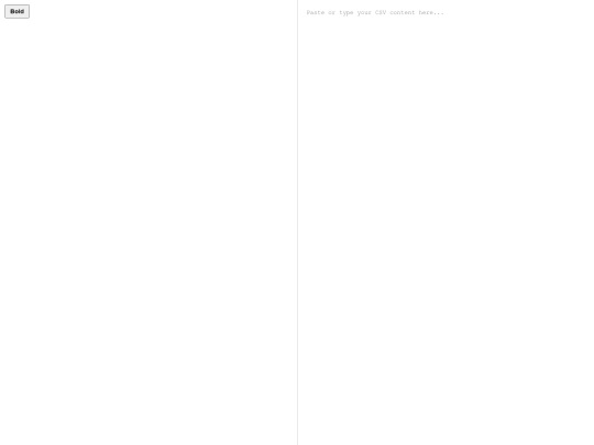 csv-editor screenshot