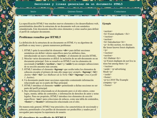 Ejercicio/sitio screenshot