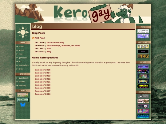 blog screenshot