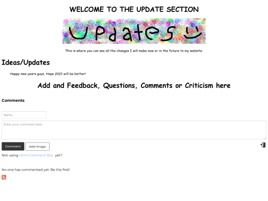 UPDATES screenshot