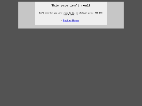 not_found screenshot