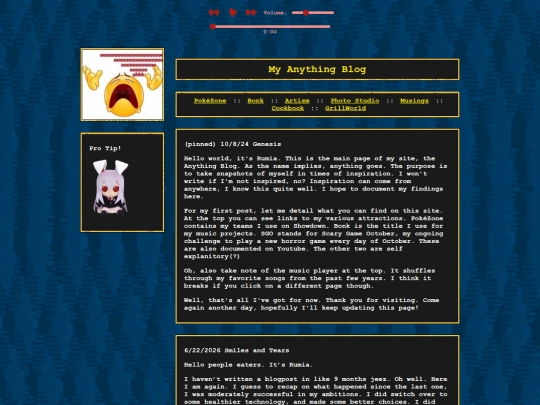 anythingblog screenshot