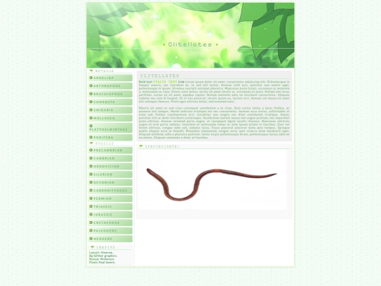 Photo Blog/Metazoa/Annelida/Clitellates screenshot