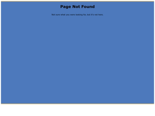 not_found screenshot