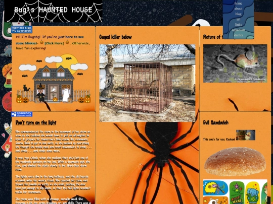 HallowedHomepage screenshot