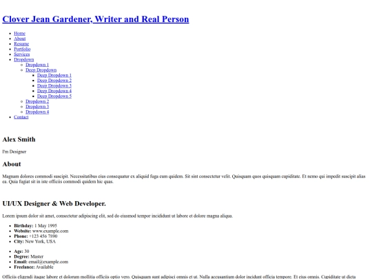 index screenshot