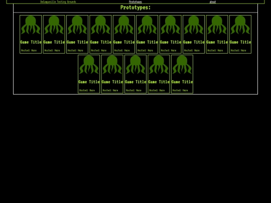 prototypes screenshot