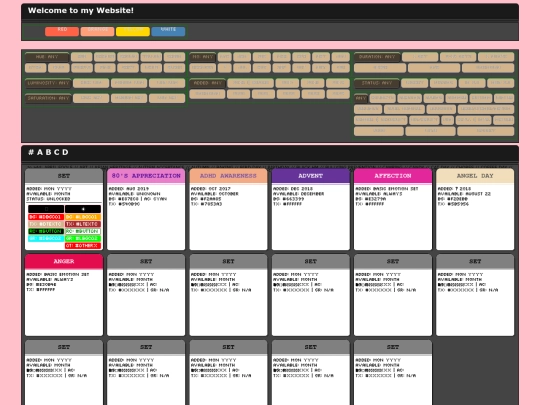 Sorting screenshot