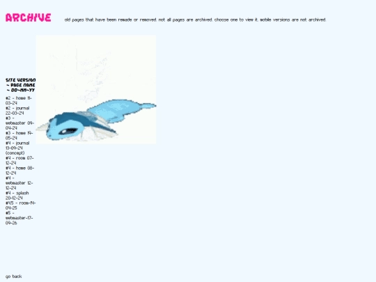 archive screenshot