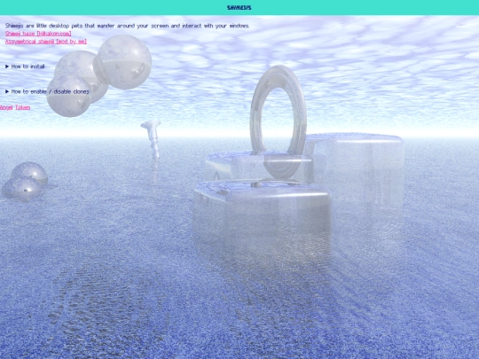 create/shimejis screenshot