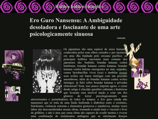 blog screenshot