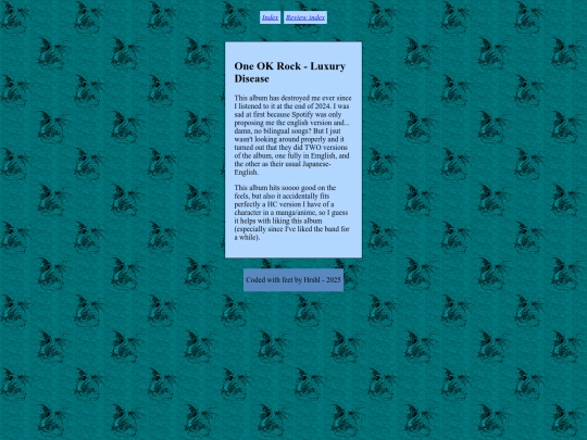 reviews/music screenshot