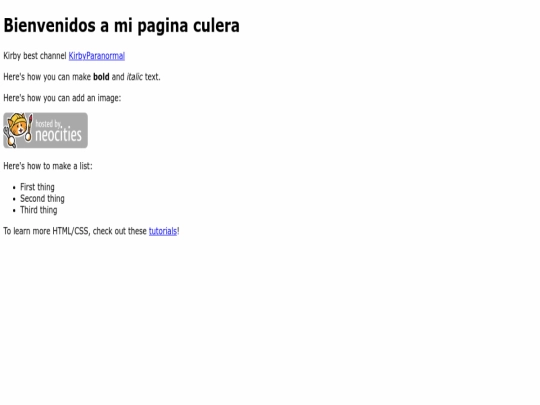 index screenshot