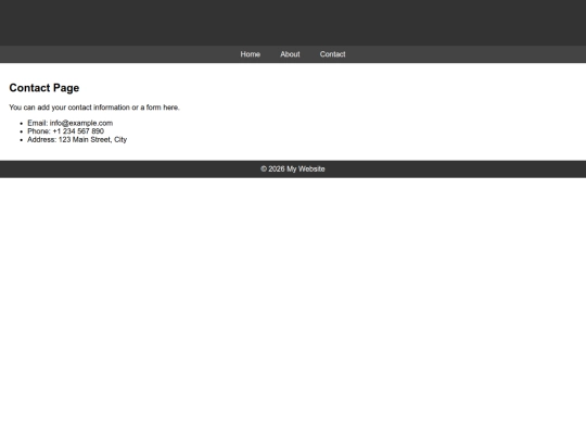 contact screenshot