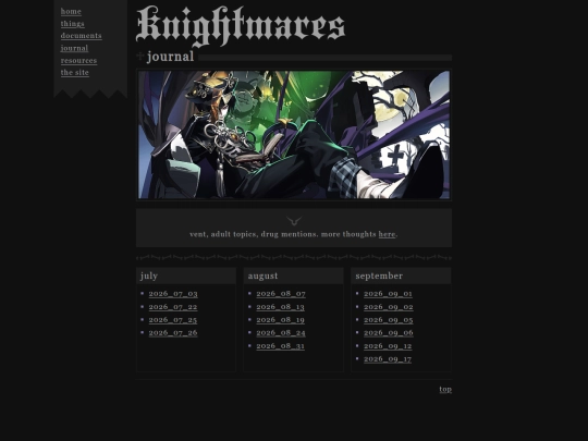journal screenshot
