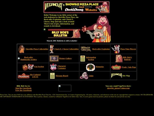 showbizpizza screenshot