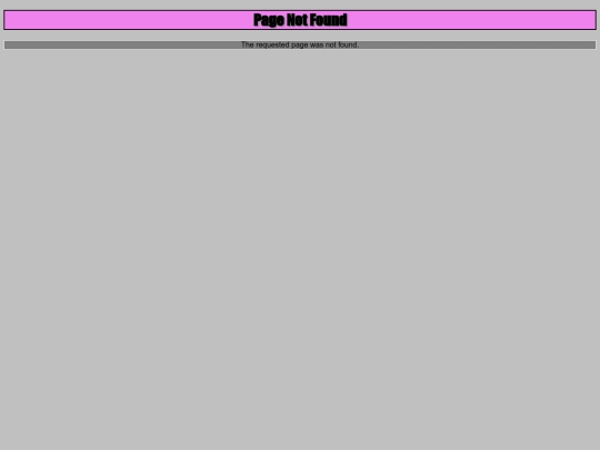 not_found screenshot