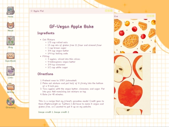 Archive/V5/Writings/Recipes/applebake screenshot