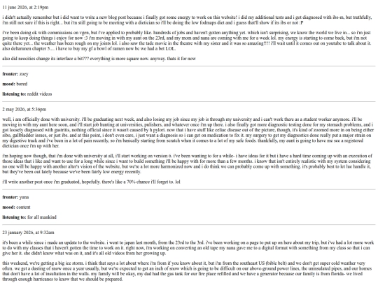Blog/blogarchive screenshot