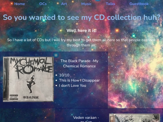 CDs screenshot