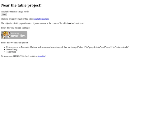 taula screenshot