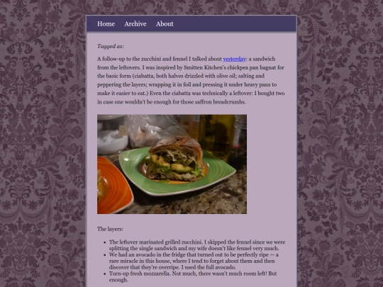 blog/posts/2026-01-13-zucchini-avocado-sandwich screenshot