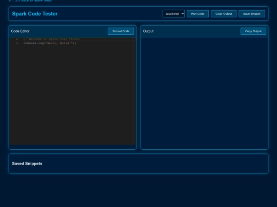codetester screenshot